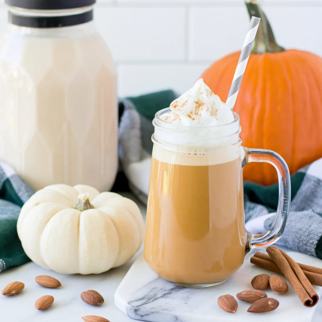 Spiced Pumpkin Almond Milk Creamer Recipe