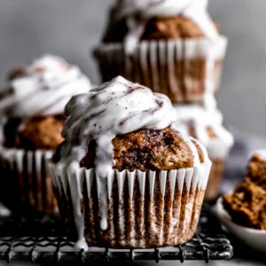 Sweet Cream Gingerbread Muffins Recipe