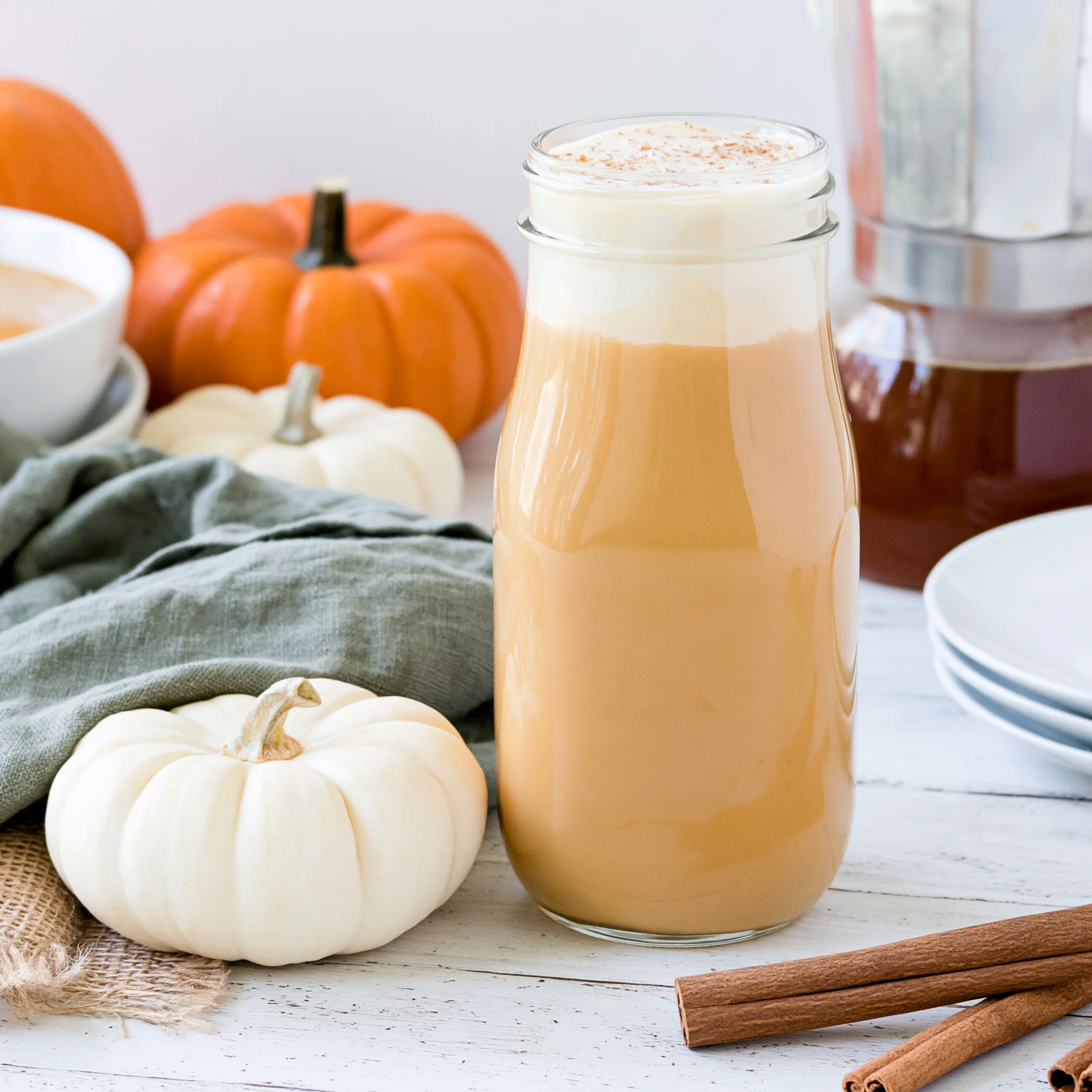 Sweet Cream Pumpkin Coffee Creamer Recipe